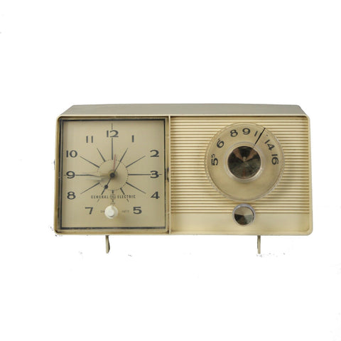 General Electric Yellow Vintage AS IS Alarm Clock