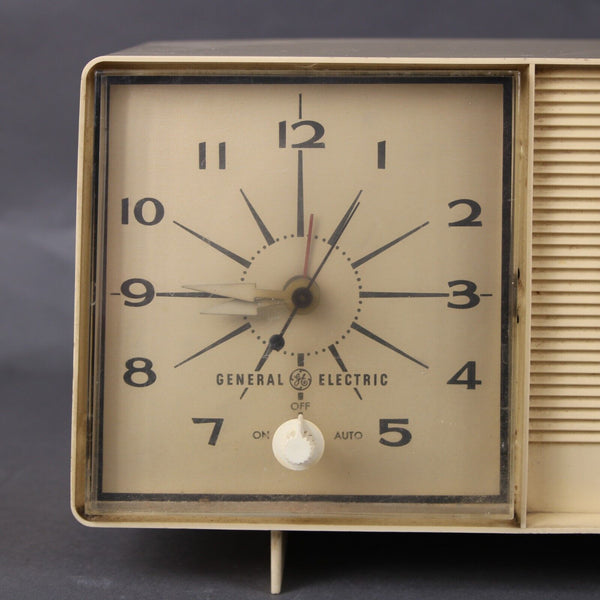 General Electric Yellow Vintage AS IS Alarm Clock