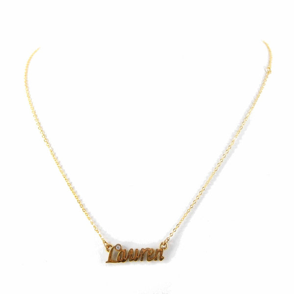 LAUREN NEW Goldtone Rhinestone Accent 14.5" w 4.5" Multi Ring Ext Necklace