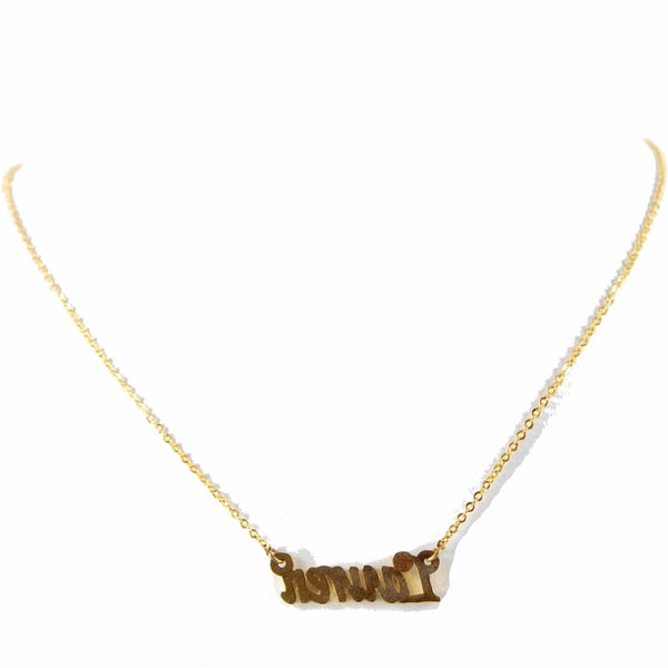 LAUREN NEW Goldtone Rhinestone Accent 14.5" w 4.5" Multi Ring Ext Necklace