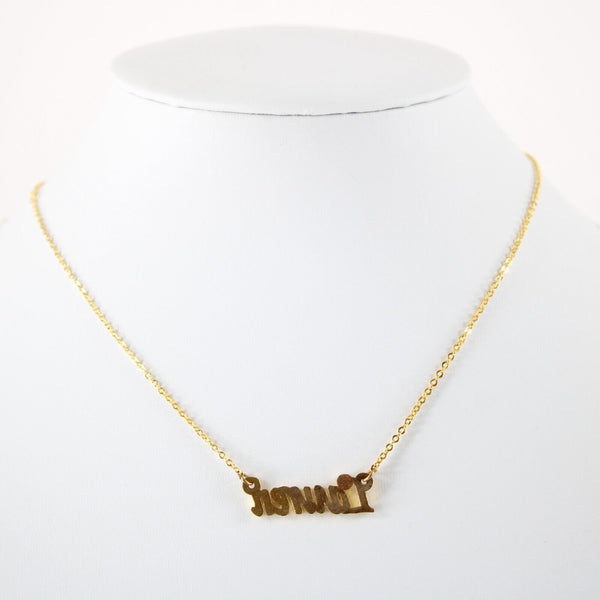 LAUREN NEW Goldtone Rhinestone Accent 14.5" w 4.5" Multi Ring Ext Necklace