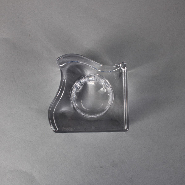 Orrefors Ice Cube Crystal Interlocking Votive Or Tealight Candle Holder