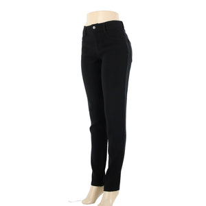 Prada Sz 40 x 34 Black Pockets Skinny Straight Leg 100% Polyester Elastane Pant