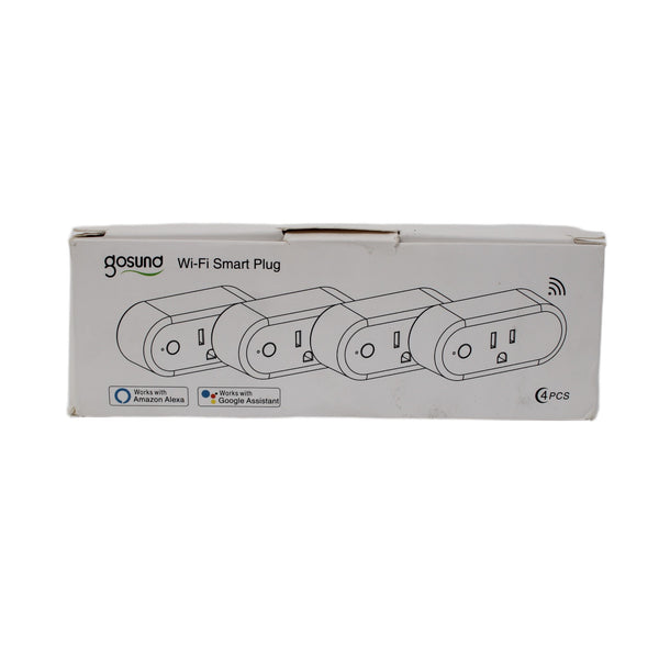 Gosund Smart Plugs Works With Amazon Google Assistant Set Of 4 Wifi Smart Plugs