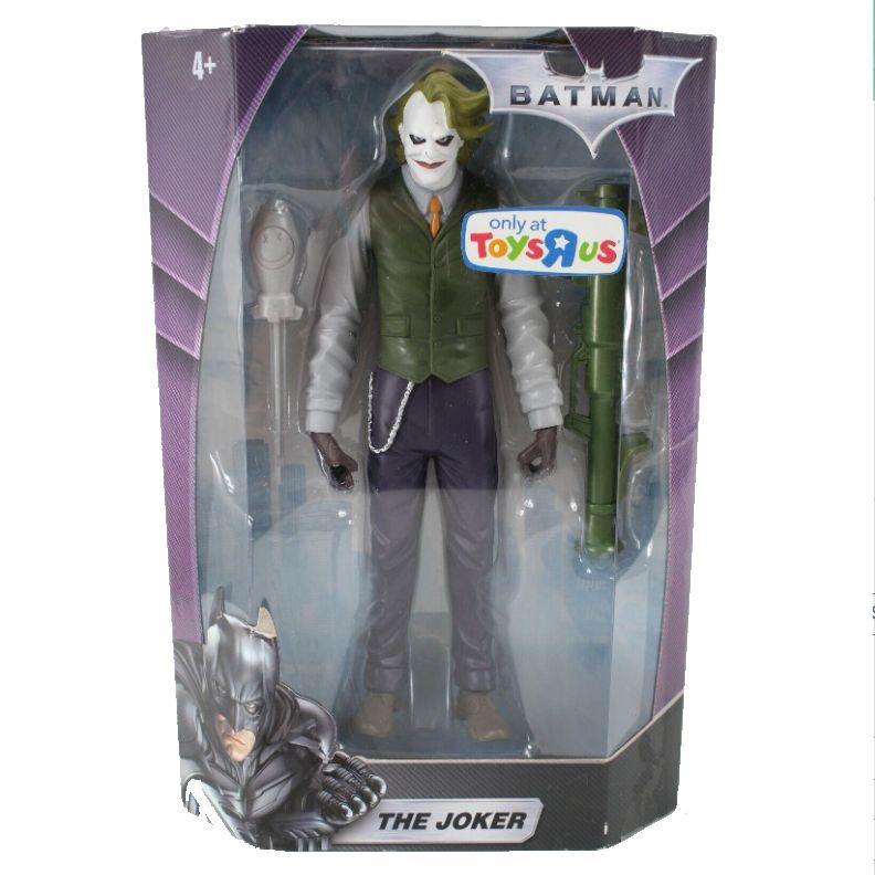 Mattel Batman Dark Knight 2008 The Joker 10" Action Figure