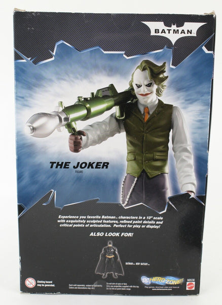 Mattel Batman Dark Knight 2008 The Joker 10" Action Figure