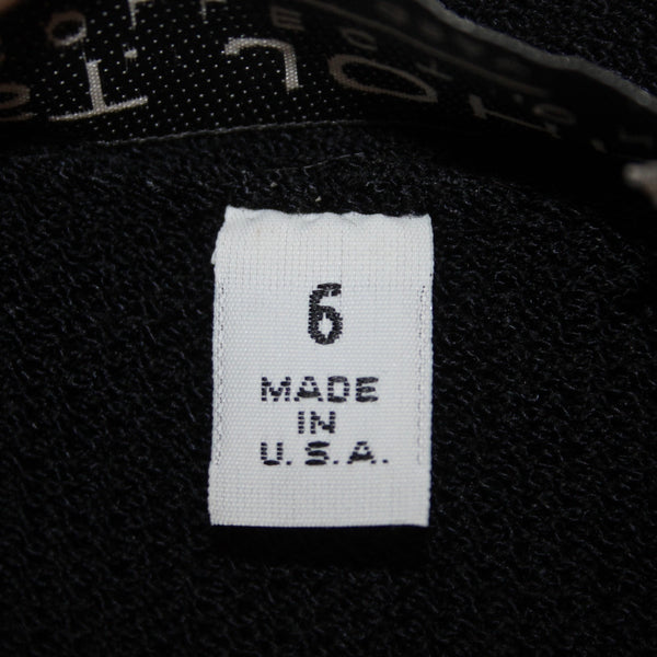 St John Collection Cardigan Sz 6 Royal Blue Black Santana Knit Cardigan Sweater