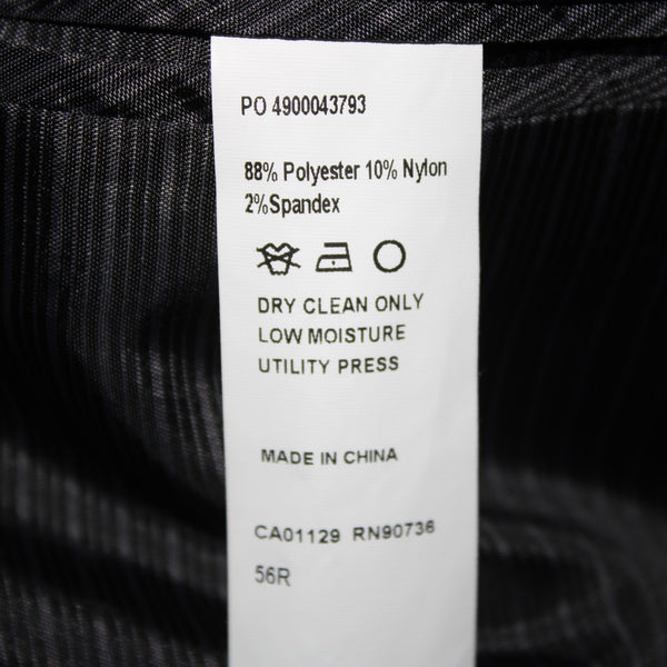 Calvin Klein NEW 56R Blazer Jacket NEW Gray Corduroy 2 Button Poly Nylon Blazer