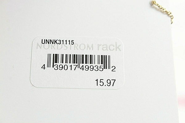 14TH & Union NEW $16 16 + 2 Ext. Goldtone Chain 3 Lucky Charm Necklace