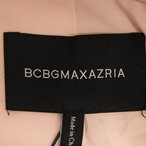 BCBG Maxazria NEW Sz M Potpourri Pink Pockets Lined Poly Viscose Jacket