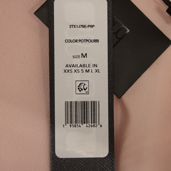 BCBG Maxazria NEW Sz M Potpourri Pink Pockets Lined Poly Viscose Jacket