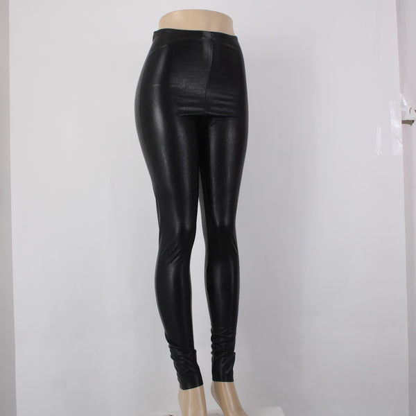 Commando Pant NEW $118 Sz L x 29 Black Leggings Lined Polyurethane Viscose Pant