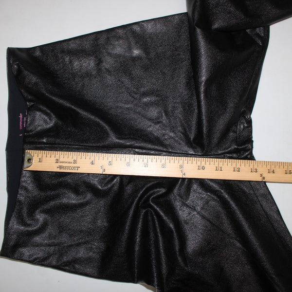 Commando Pant NEW $118 Sz L x 29 Black Leggings Lined Polyurethane Viscose Pant