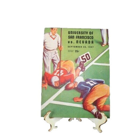 Univ. Of San Francisco Vs Nevada Sept. 28, 1947 Football Program