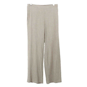 Coldwater Creek M X 31 Tan Rayon Blend Pull On Elastic Waist Unlined Pant