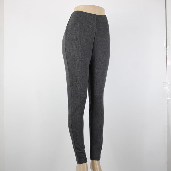 J Jill NEW $79 Ponte Legging Sz M x 29 Gray Elastic Waist Viscose Rayon Pant
