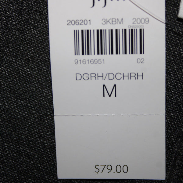 J Jill NEW $79 Ponte Legging Sz M x 29 Gray Elastic Waist Viscose Rayon Pant