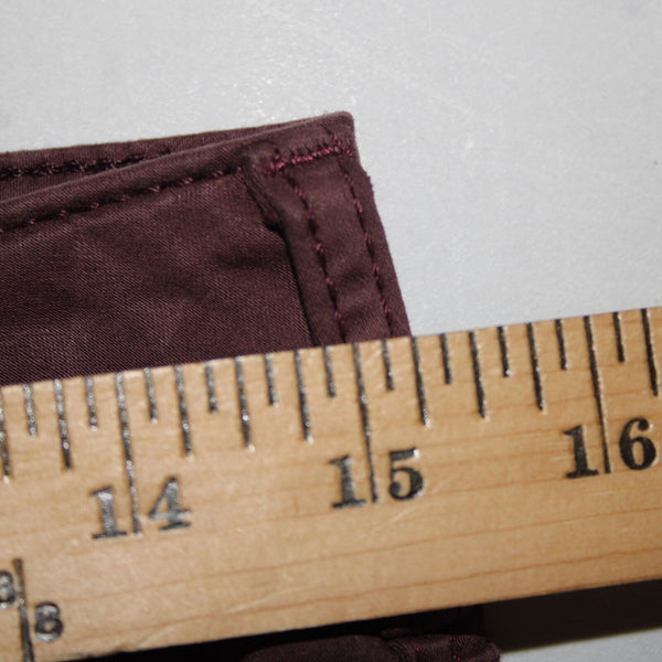 Silver Jeans NEW $89 Sz 31 x 31 Wine Purple Suki High Super Skinny Cotton Pant