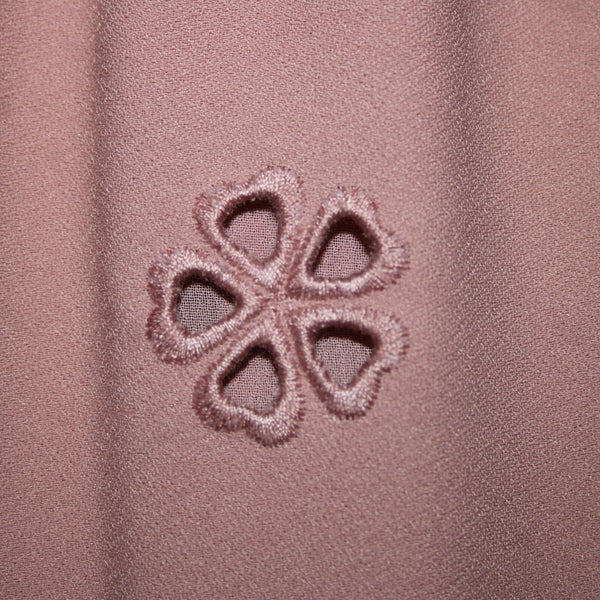 Kate Spade Sz 4 Pink Embroidered Ruffle Sleeves Lined 100% Polyester Dress