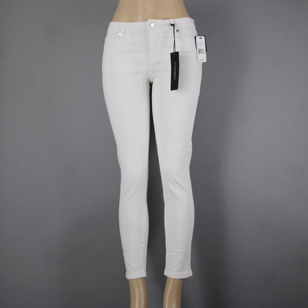 Liverpool NEW $79 Penny Sz 26 x 27 Bright White Pockets Skinny Ankle Cotton Jean
