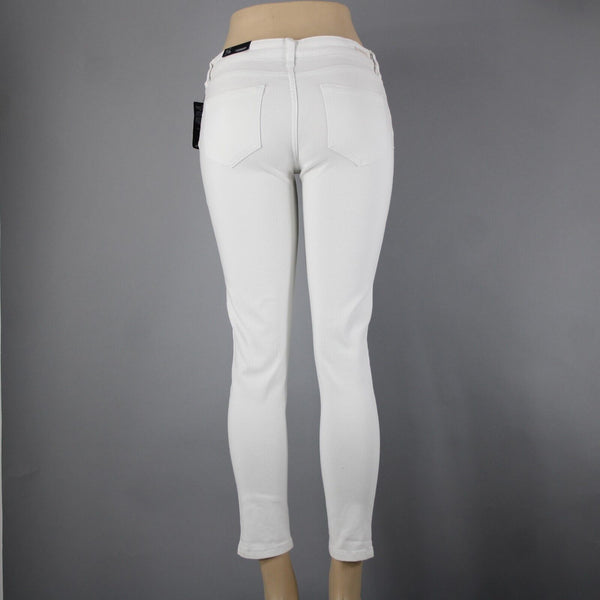 Liverpool NEW $79 Penny Sz 26 x 27 Bright White Pockets Skinny Ankle Cotton Jean