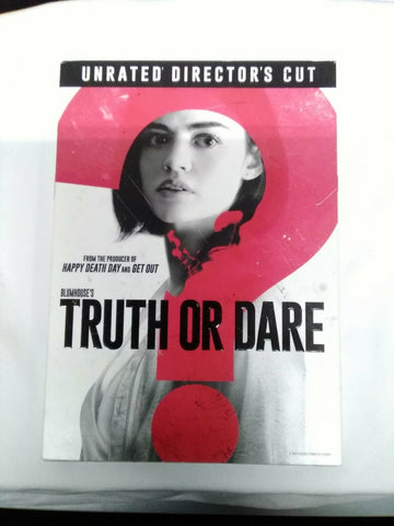 Blumhouse's Truth Or Dare Unrated Director's Cut Factory Sealed DVD Movie