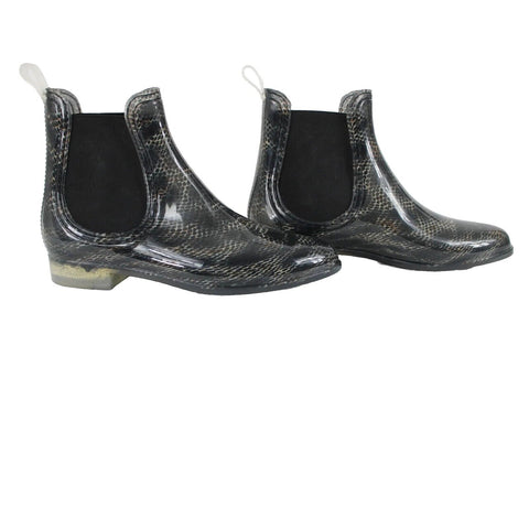 Report Slicker Sz 11 Black Brown Multi All Man Made Materials Rain Booties