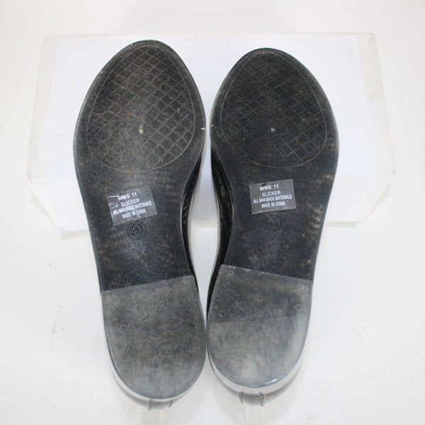 Report Slicker Sz 11 Black Brown Multi All Man Made Materials Rain Booties