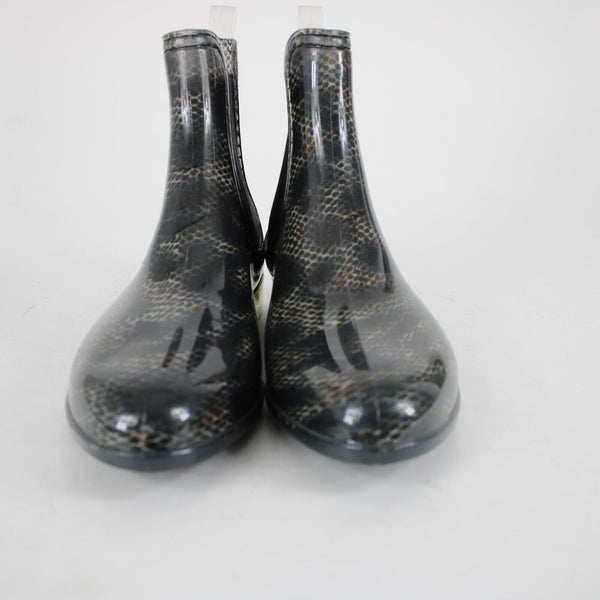 Report Slicker Sz 11 Black Brown Multi All Man Made Materials Rain Booties