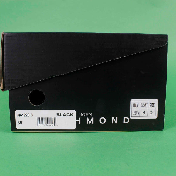 John Richmond NEW Sz 39 Black Lime White Lace Up Womens Athletic Shoes