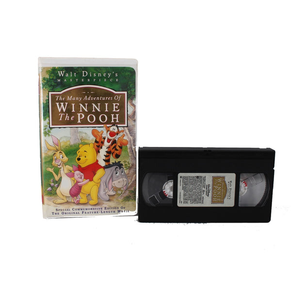 Disney VHS Master Piece The Many Adventures Of Winnie The Pooh VHS
