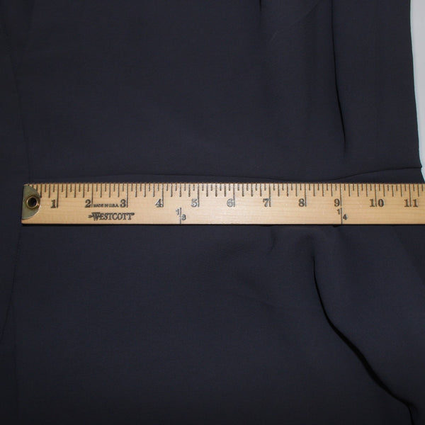 Wilfred Pant Sz 6 x 27 Dark Gray Pockets Side Zip Tie Polyester Silk Pant