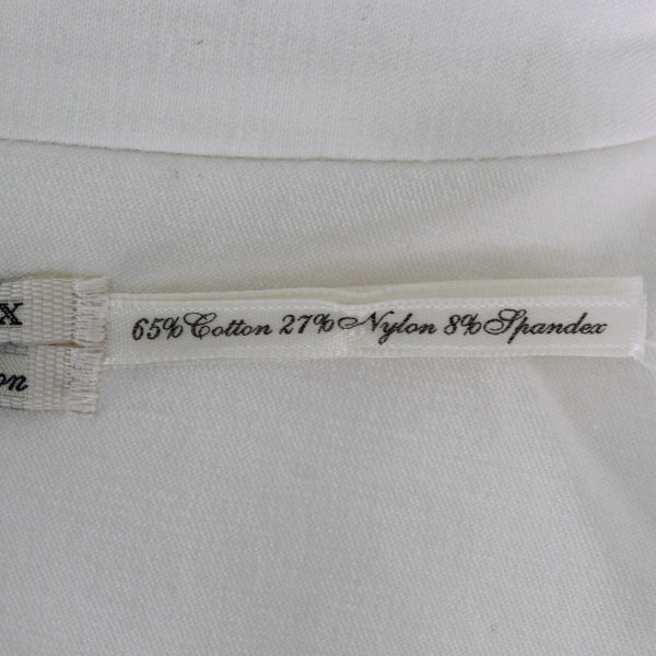 Leon Max Limited Edition NEW $248 Sz 2 Ivory Lined Pockets Cotton Blend Jacket