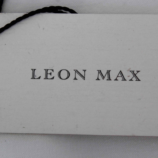 Leon Max Limited Edition NEW $248 Sz 2 Ivory Lined Pockets Cotton Blend Jacket