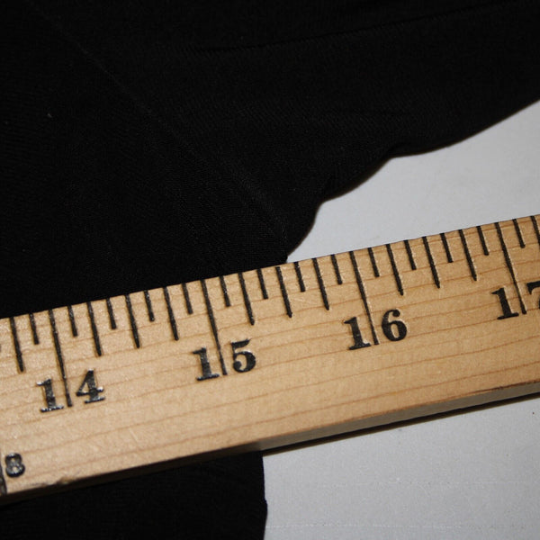 S Levine Sz M Black Rhinestone Off Shoulder Wide Leg Polyester Spandex Jumpsuit