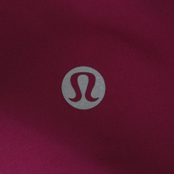 Lululemon AW Pant Sz 6 x 23 Magenta Pink Pull On Nylon Lycra Elastane AW Pant