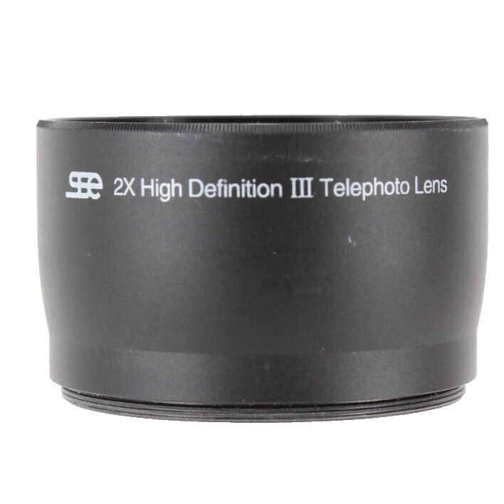 SSE 2X High Definition III Telephoto Lens w Caps