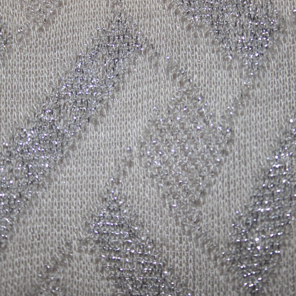 Nine Co Dress NEW Day To Dinner Sz 14 Ivory Silver Metallic Cowl Neck Viscose