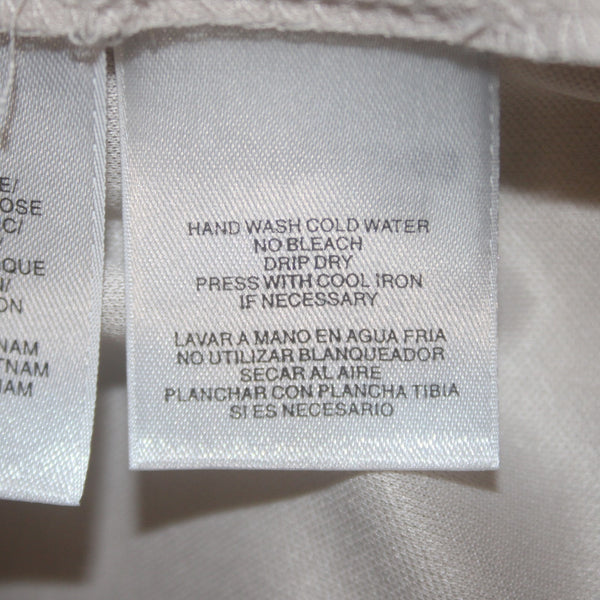 Nine Co Dress NEW Day To Dinner Sz 14 Ivory Silver Metallic Cowl Neck Viscose