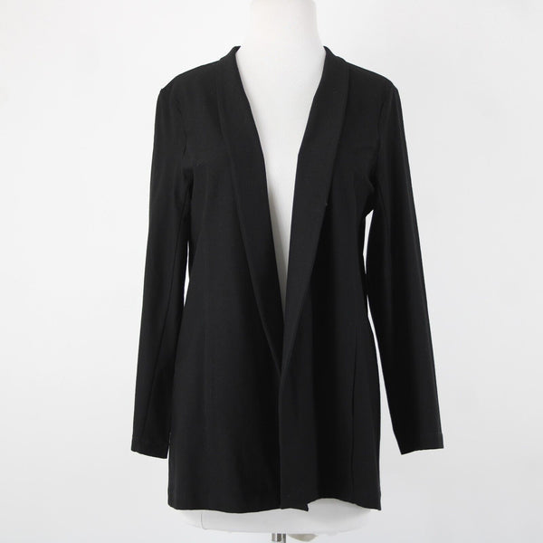 Eileen Fisher NEW $288 Petite Sz PM Black Collared Pockets Viscose Nylon Jacket
