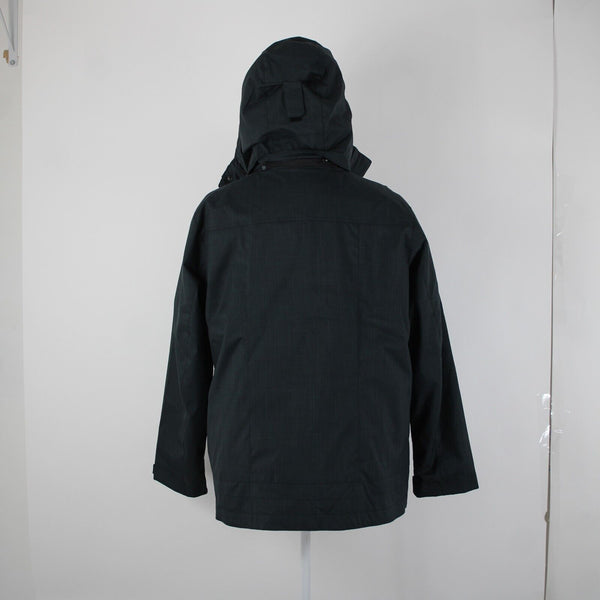 Columbia NEW $270 Sleet To Street Sz 2x Drk Grey Black 100% Poly Nylon Jacket
