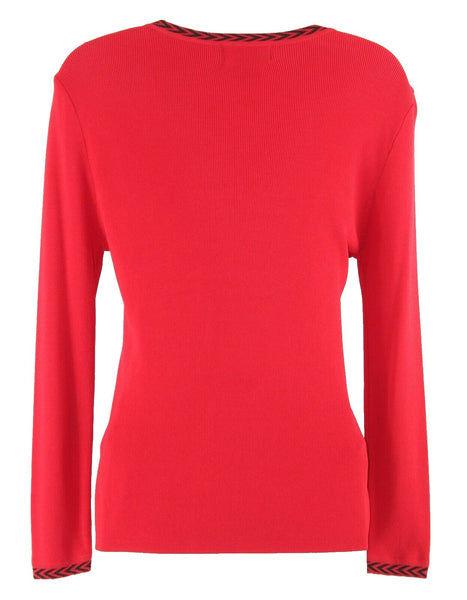 Finity Sz S Red And Black Hook Front Rayon Nylon Cardigan