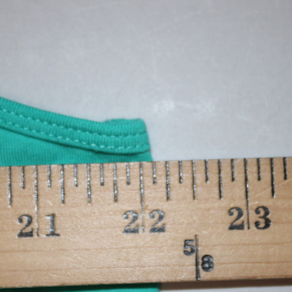 Nic Zoe Top NEW $58 Sz 1X Aquarium Blue Sleeveless Cotton Spandex Tank Top