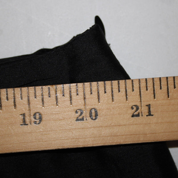 INC NEW $89 Little Italy Sz 20w x 28 Black Unlined Hook Eye 100% Silk Pant