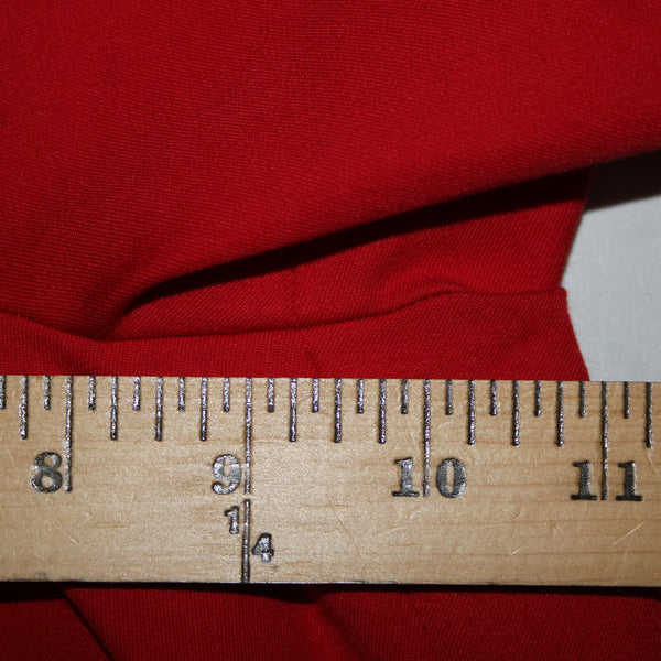 Talbots Chatham Sz 10 x 29 Red Side Zip Straight Leg Cotton Rayon Spandex Pant