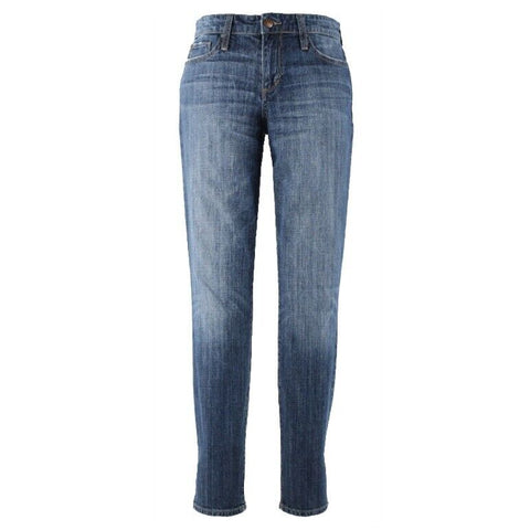 Joe's Sz 27 X 30 Blue Denim Straight Ankle Cotton Blend Designer Jeans