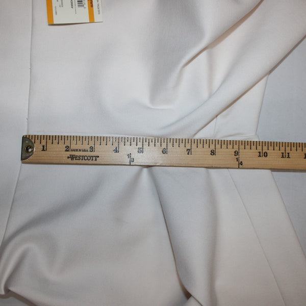 Anne Klein Pant NEW $79 Sz S x 31.5  White Straight Leg Mid Rise Viscose Nylon