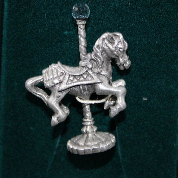 Lunt Silversmith Ch-826G Pewter 2" Carousel Horse