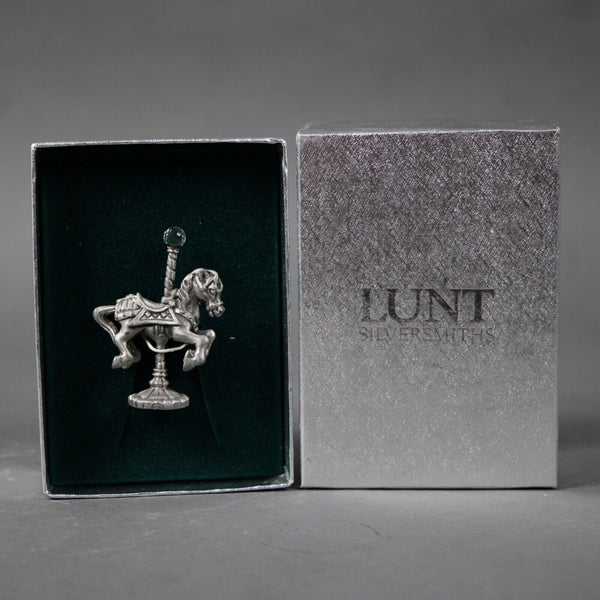 Lunt Silversmith Ch-826G Pewter 2" Carousel Horse