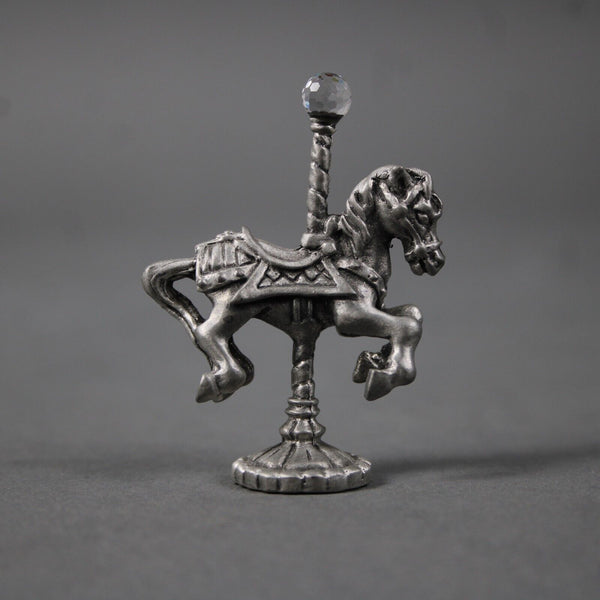 Lunt Silversmith Ch-826G Pewter 2" Carousel Horse